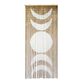 White And Natural Moon Phase Bamboo Beaded Curtain image number 0