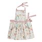 Green And Pink Fern Print Apron image number 0