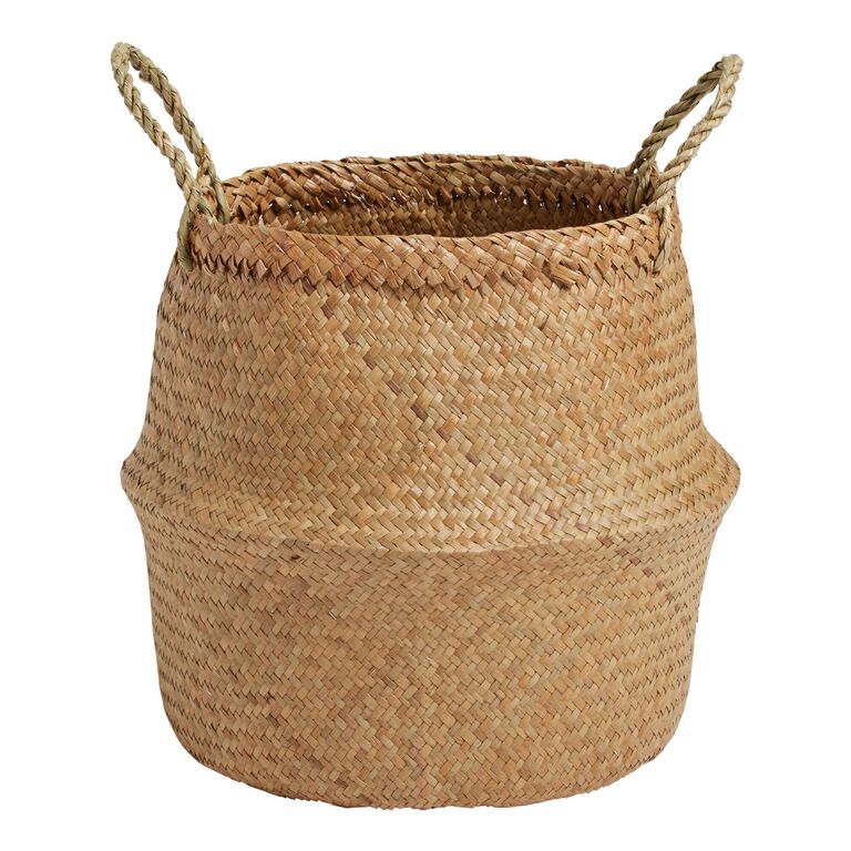 Ellery Natural Seagrass Belly Basket image number 1