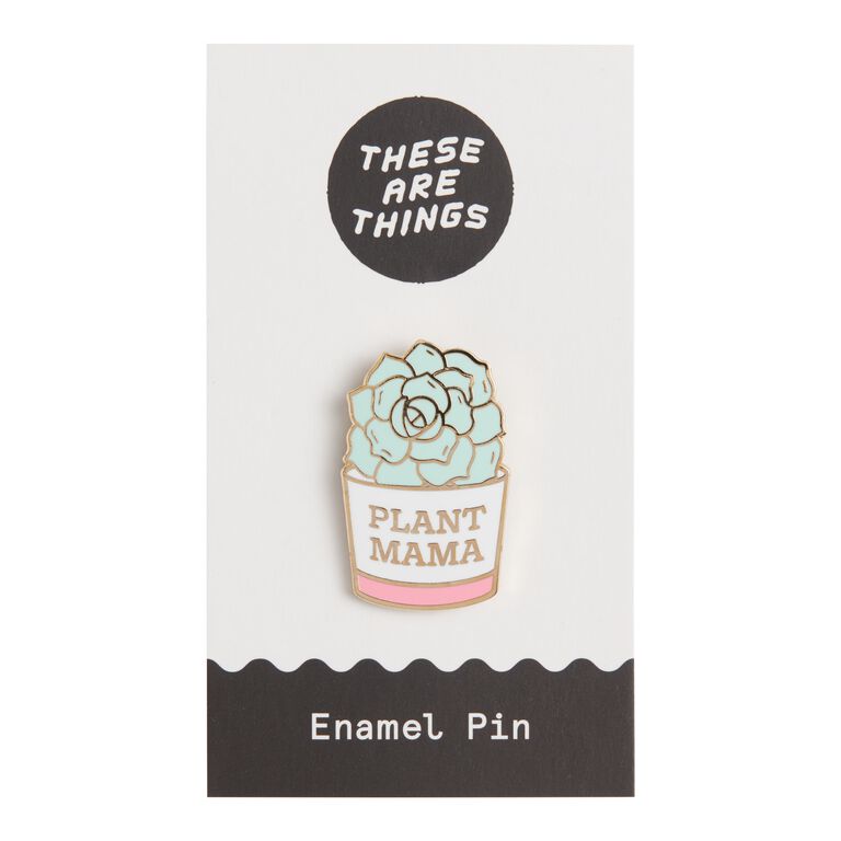Plant Mama Enamel Pin image number 1