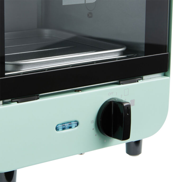 Dash Mint Green Mini Toaster Oven image number 5