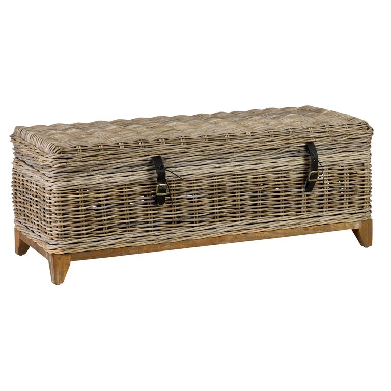 Natural Rattan Basket Bretta Coffee Table image number 1
