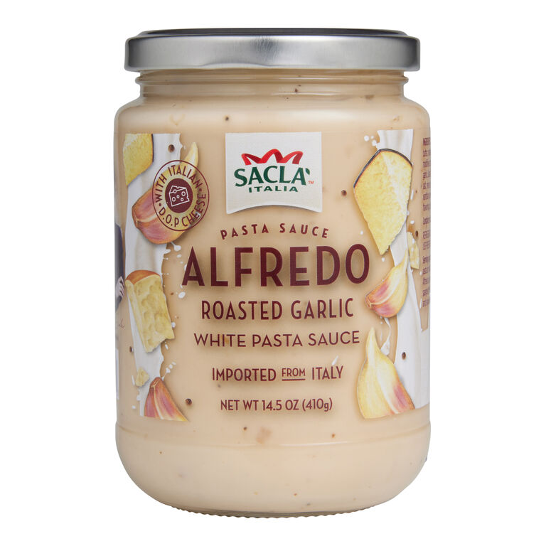 Saclà Roasted Garlic Alfredo Pasta Sauce image number 1