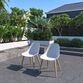 Edison Molded Resin Outdoor Dining Chair 2 Piece Set image number 1