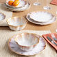 Ardan Caramel And Lavender Scalloped Dinnerware Collection image number 0