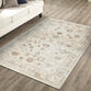 Umbria Beige Floral Traditional Style Area Rug image number 1