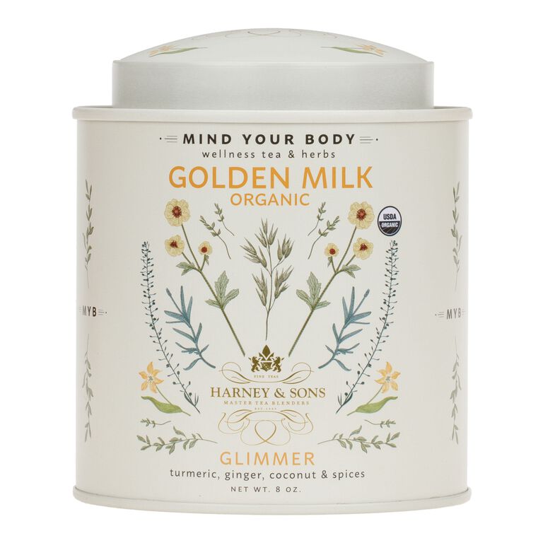 Harney & Sons Golden Milk Glimmer Loose Leaf Tea Tin image number 1