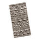 Tan And Ivory Geo Mud Cloth Print Napkin Set of 4 image number 0