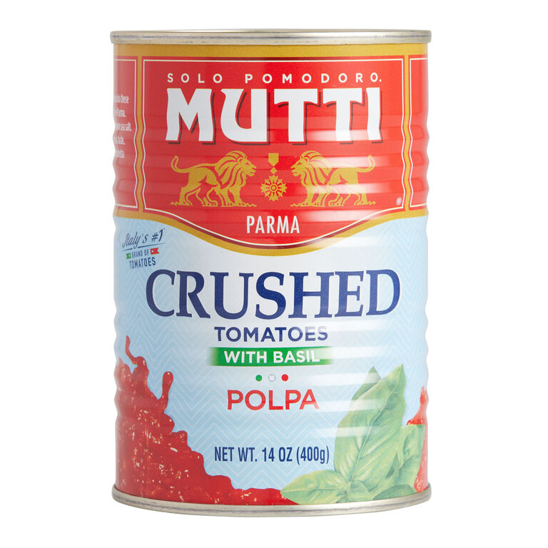 Mutti Crushed Tomatoes with Basil Set of 2 image number 1