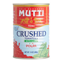 Mutti Crushed Tomatoes with Basil Set of 2