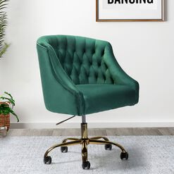 Nanette Velvet Tufted Upholstered Office Chair
