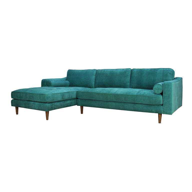 Rawson Tufted Track Arm Sectional Sofa image number 1