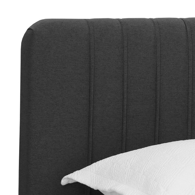 Amari Channel Tufted Upholstered Platform Bed image number 5