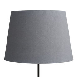 Blue Gray Linen Table Lamp Shade