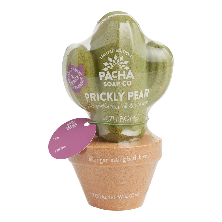 Pacha Prickly Pear Cactus Froth Bomb 2 Pack image number 1
