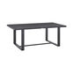 Chania Dark Gray Metal Outdoor Dining Table image number 0