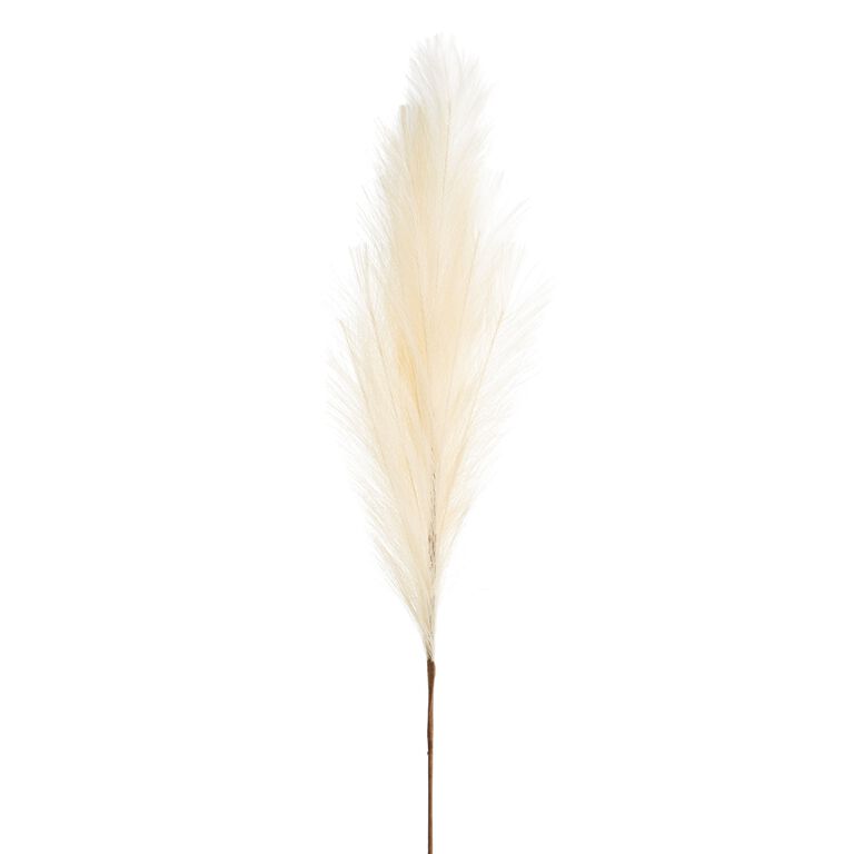 Faux Pampas Grass Stem 40 Inch image number 2