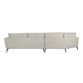 Fletcher Oat Right Facing Angled 2 Piece Sectional Sofa image number 4