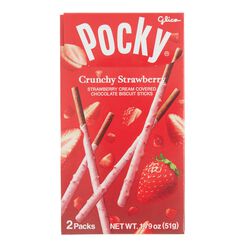 Pocky Crunchy Strawberry Chocolate Biscuit Sticks