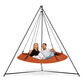 Montego Round Hangout Pod Outdoor Hammock Bed and Stand image number 2