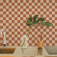 Checker Print Peel And Stick Wallpaper image number 2