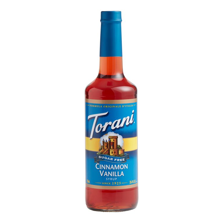 Torani Sugar Free Cinnamon Vanilla Syrup image number 1