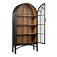 Astle Reclaimed Wood And Iron Display Cabinet image number 1