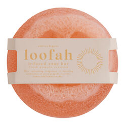 A&G Fresh Pomelo Loofah Infused Bar Soap