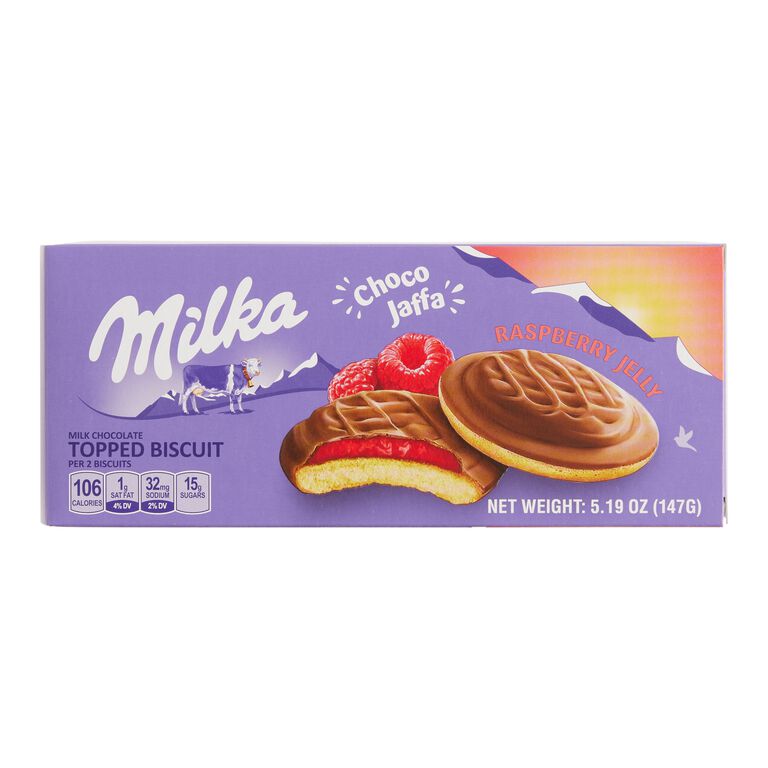 Milka Jaffa Choco Raspberry Jelly Cookies image number 1
