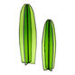Green Stained Glass Cactus Decor image number 0