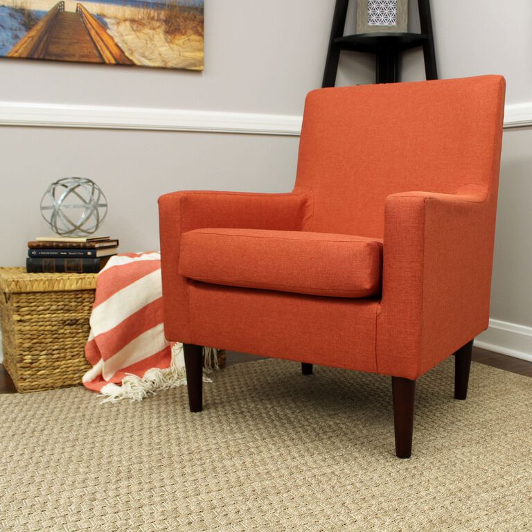 Perry Straight Arm Upholstered Chair image number 2