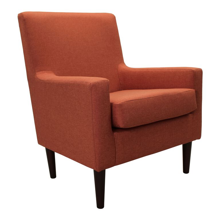 Perry Straight Arm Upholstered Chair image number 1
