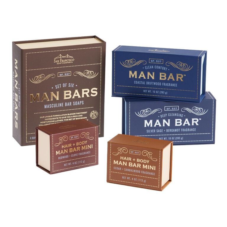 SF Soap Co. Man Bar Soap Collection image number 1