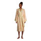 Peach and Green Jaipur Floral Robe image number 0