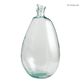 Barcelona Clear Recycled Glass Vase image number 3