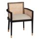 Fynn Wood And Cane Back Dining Armchair image number 0