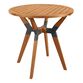 Canary Round Eucalyptus Wood Bistro Table image number 0