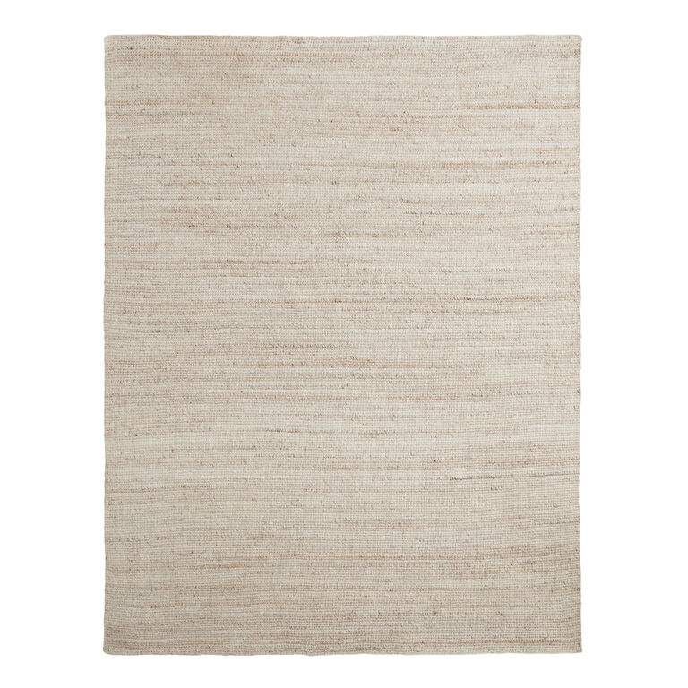 Patton Tonal Cream Hand Braided Recycled Indoor Outdoor Rug image number 1