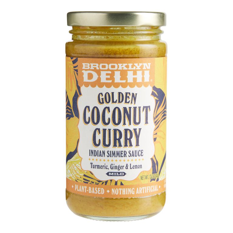 Brooklyn Delhi Golden Coconut Curry Indian Simmer Sauce image number 1