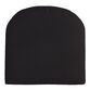 Sunbrella Black Canvas Gusseted Outdoor Chair Cushion image number 0