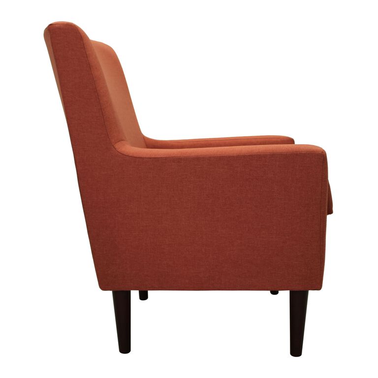 Perry Straight Arm Upholstered Chair image number 4