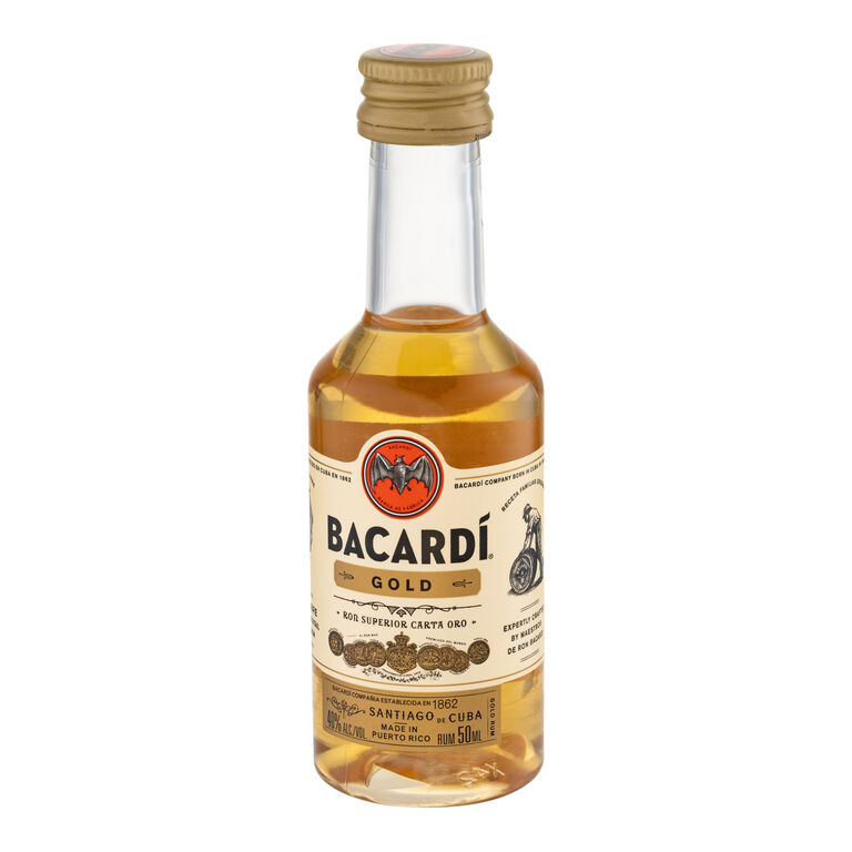 Bacardi Dark Rum 50ml image number 1