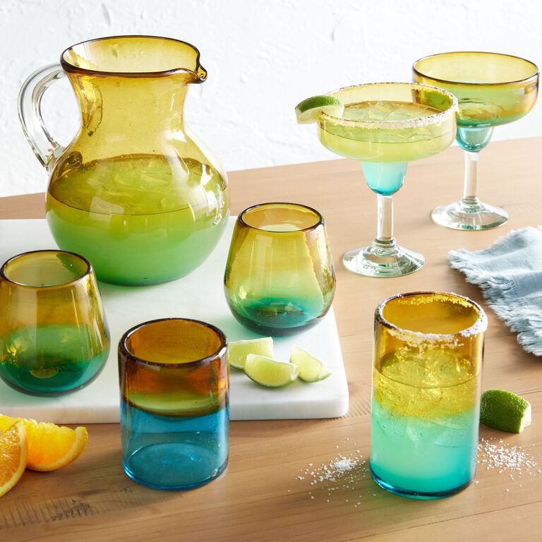 Monterey Ombre Glass Pitcher image number 2