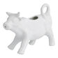 White Porcelain Cow Figural Creamer image number 0