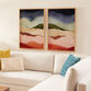 Nature's Layers Diptych Framed Glass Wall Art 2 Piece image number 1