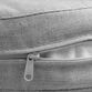 Sunbrella Slate Gray Cast Outdoor Lumbar Pillow image number 1