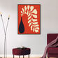 Lazy Plant II By Alisa Galitsyna Framed Canvas Wall Art image number 1