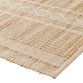 Rocco White and Natural Geo Stripe Jute and Cotton Area Rug image number 2