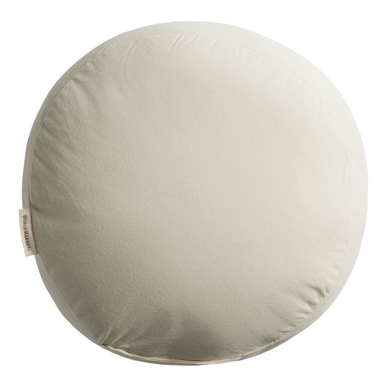 Tufted Concentric Circle Throw Pillow image number 3