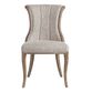 Channel Back Upholstered Dining Chairs Set Of 2 image number 1